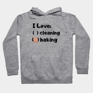 Baking Kawaii Japan Baker Minimalist Vintage Hoodie